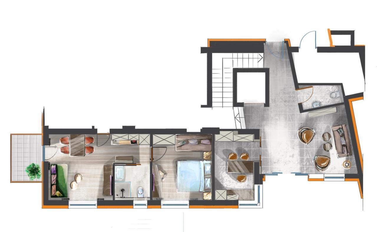 Hotel Apart Piz Mundin 카플 외부 사진