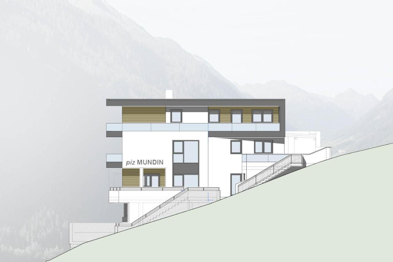 Hotel Apart Piz Mundin 카플 외부 사진
